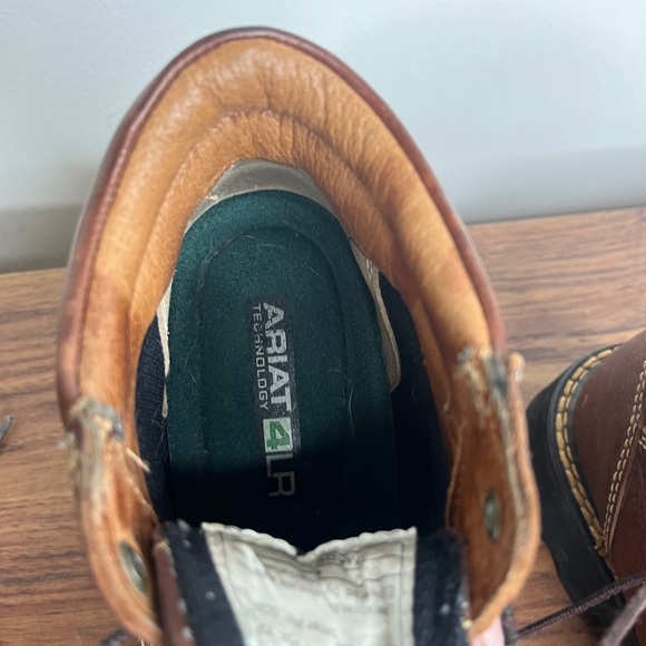 ARIAT Canyon Women’s size 7B Leather Lace Up Riding Work Boots Outdoors Hiking - Picture 8 of 13